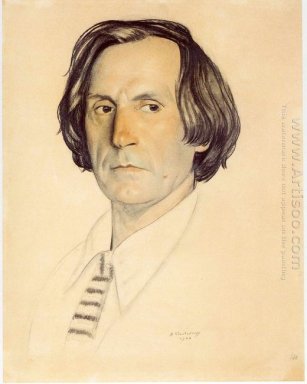 Portrait Of Ivan Yershov 1922