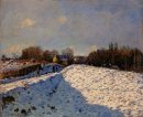 effekten av snö på Argenteuil 1874