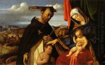 Madonna Dan Anak Dengan Saint Peter Martyr 1503