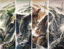 Quatre saisons - Peinture chinoise