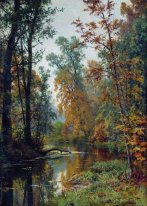 Hösten landskap Park I Pavlovsk 1888