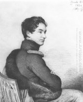 Retrato de la cuenta Sergei Petrovich Buturlin 1824