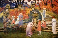 The Garden Of Фелисьен Ропса В Essone 1910