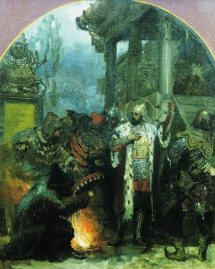 Príncipe Alexander Nevsky en la Horda de Oro