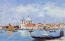 Venedig Blick vom Canal Grande 1895