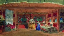 Stage Design Para Nikolai Rimsky Korsakov S Opera O The Tsar S