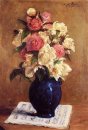 bouquet de pivoines sur une partition musicale 1876