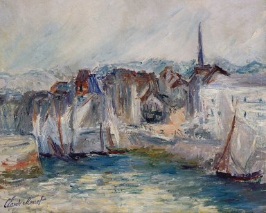 Boats In The Port Of Honfleur 1