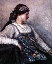 Stående av Natalia F Matveeva 1909