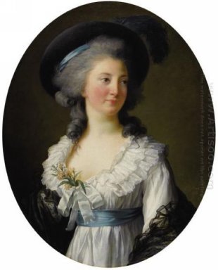 Porträt von Izabela Lubomirska