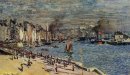 Blick auf die alte Außenhafen in Le Havre