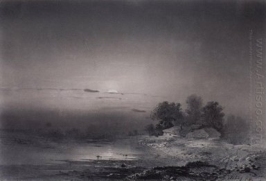 nuit de pleine lune 1853