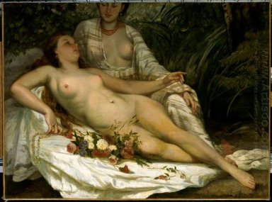 Les baigneuses 1858