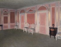 Interior no estilo Louis Seize. A partir de casa do artista. A R