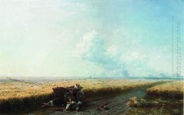 During The Harvest In Ukraine 1883