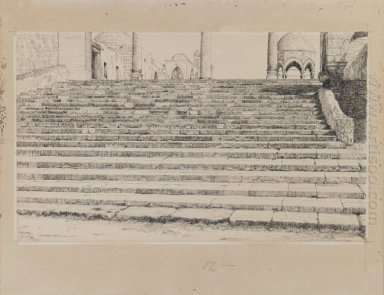 Escalier de la Cour Haram 1889