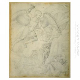 St Michael som besegrar Satan