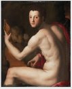 Retrato de Cosimo I de 'Medici como Orpheus