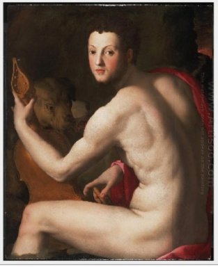 Potret Cosimo I De \'\' Medici Sebagai Orpheus