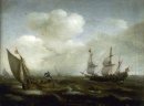 Голландский корабль и прохладный ветерок в Кааг