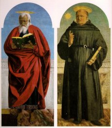 St John o evangelista e St Nicholas de Tolentino