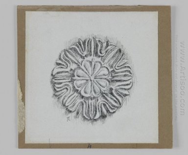 Judaic Ornamento Rosette 1889