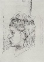Stående av en flicka 1921