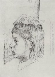 Stående av en flicka 1921