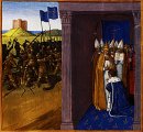 Krönung Pippin der Kurze In Laon 1460