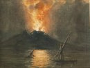 A erupção do Vesuv