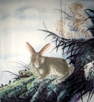 Rabbit - pittura cinese