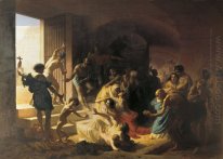 Mártires cristianos en el Coliseo