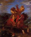En arabisk Horseman At The Gallop 1849