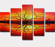 Warm Colors Canvas Sets