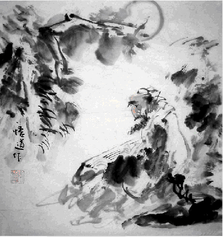 Figur - kinesisk målning