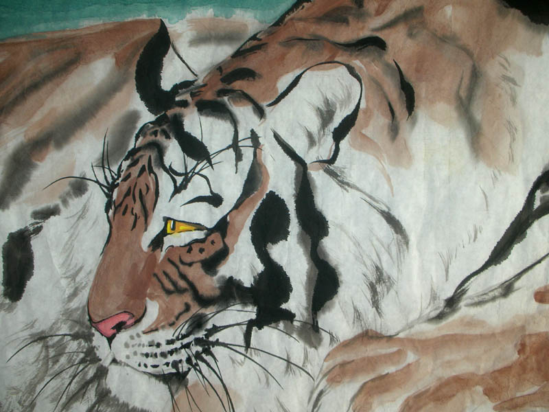 Tiger - Chinese Painting