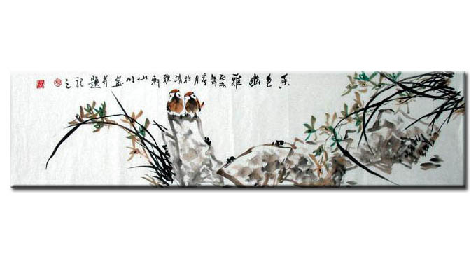 Chinese Birds painting