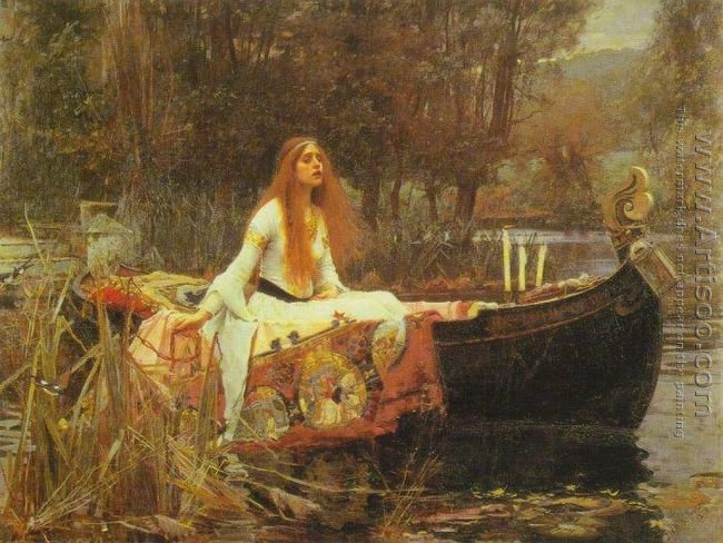 Damen av Shalott 1888