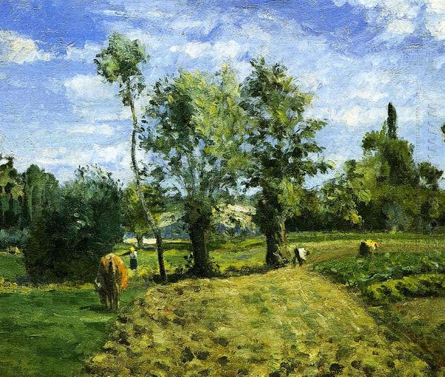 Primavera manhã Pontoise 1874