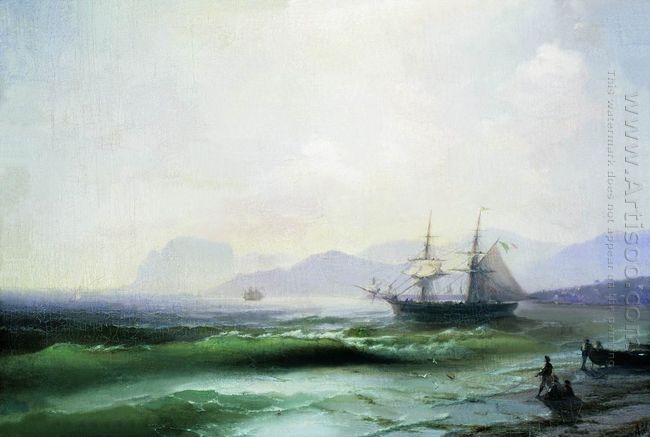 Взволнованная море 1877