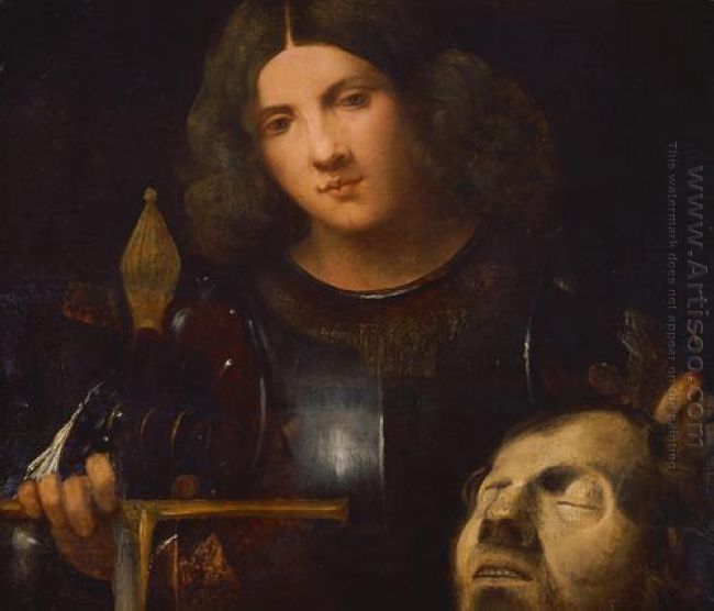 Давид с головой Голиафа 1510