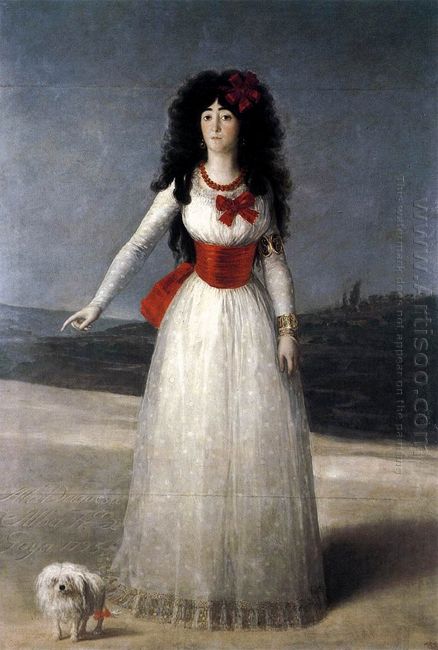 Duchess Of Alba The White Duchess 1795