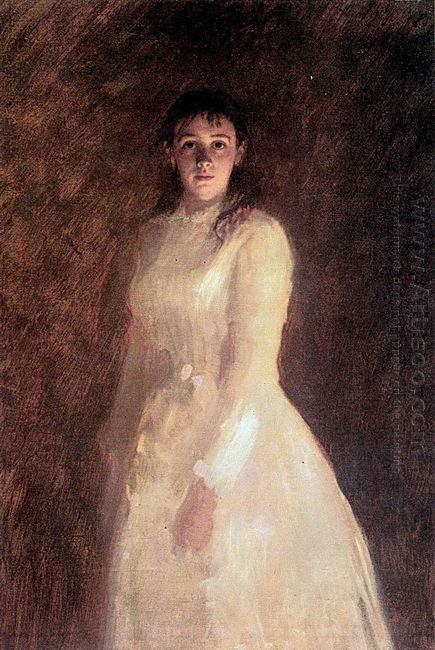 Oil Portrait Of A Woman