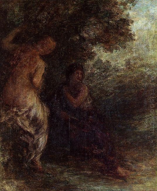 Oil Two Bathers