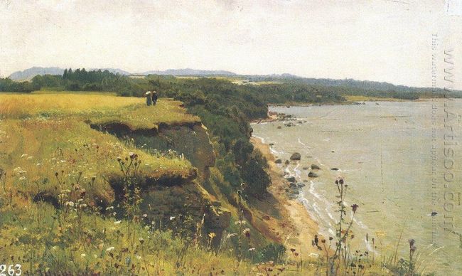 On The Shore Of The Gulf Of Finland Udrias Near Narva 1888 1