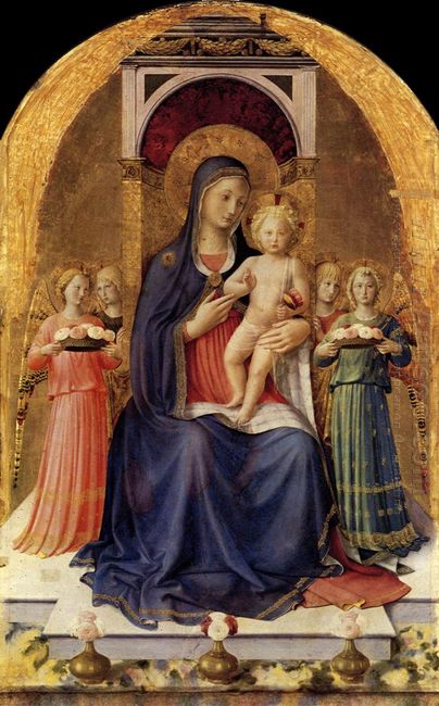 Perugia Altarpiece Central Panel 1448
