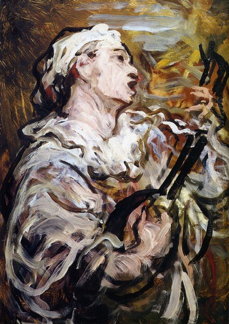 Pierrot With Guitar