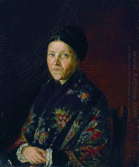 Portrait Of A Bocharova Artist S Aunts 1859