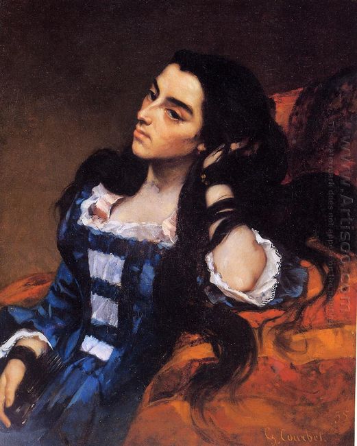 Portrait Of A Spanish Lady 1855