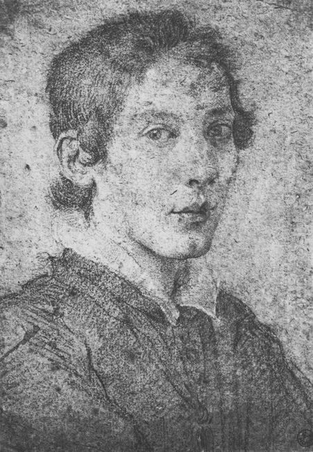 Portrait Of A Young Man Self Portrait